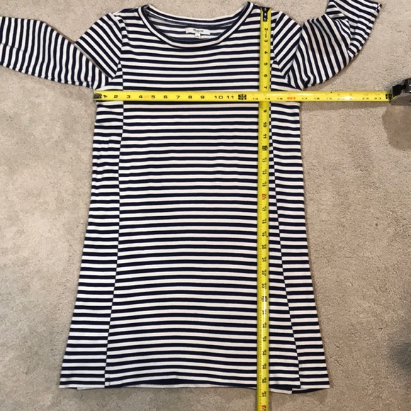 Madewell navy and white tunic or minidress - Picture 4 of 7